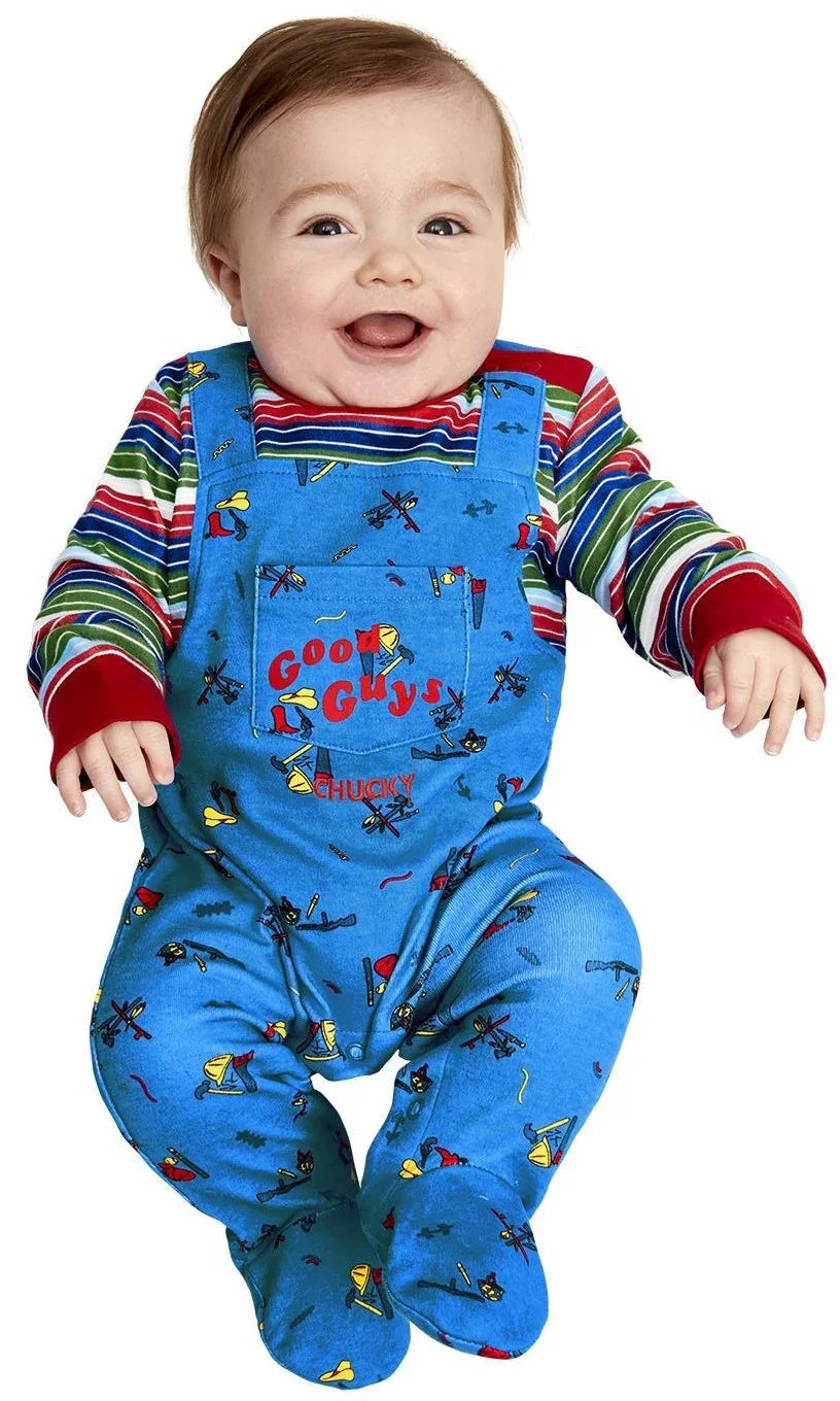 Disfraz de Chucky Oficial para Bebé Chucky - El Muñeco Diabólico Smiffys